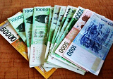 1元人民币可以兑换多少韩元?2021年3月16日人民币对韩元汇率