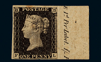 世界上第一枚邮票出现在哪个国家？世界上第一枚邮票是什么样的？